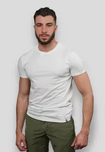 Image produit T-shirt - Blanc coton made in France sur Shopetic