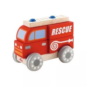Image produit Camion de pompiers  à assembler - Jouets en Bois sur Shopetic