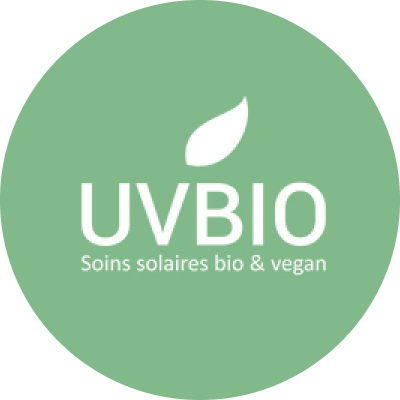 Logo de la marque UVBIO sur la marketplace éthique et durable Shopetic