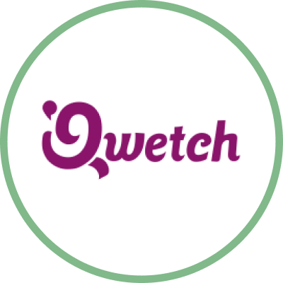 Logo de la marque Qwetch sur la marketplace éthique et durable Shopetic