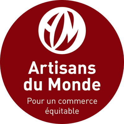 Logo de la marque Artisans du Monde sur la marketplace éthique et durable Shopetic