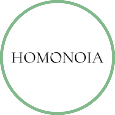 Logo de la marque Homonoia Paris sur la marketplace éthique et durable Shopetic