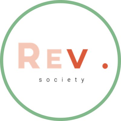 Logo de la marque Rev Society sur la marketplace éthique et durable Shopetic