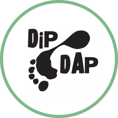 Logo de la marque Dip Dap sur la marketplace éthique et durable Shopetic