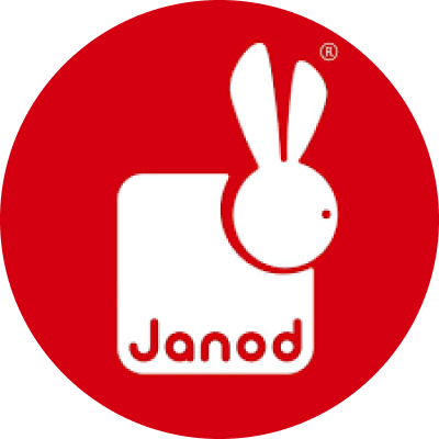 Logo de la marque Janod sur la marketplace éthique et durable Shopetic