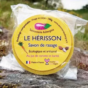 Image produit Savon de rasage "Le Hérisson" Bio & vegan sur Shopetic