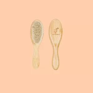 Image produit Brosse à cheveux pour bébé en Bambou sur Shopetic