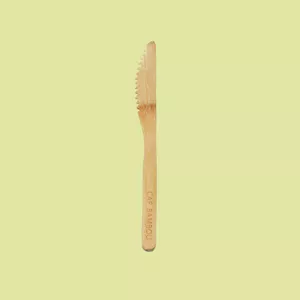 Image produit Couteau réutilisable en bambou sur Shopetic