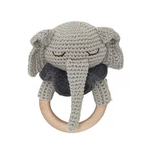 Image produit Anneau de dentition en crochet éléphant sur Shopetic