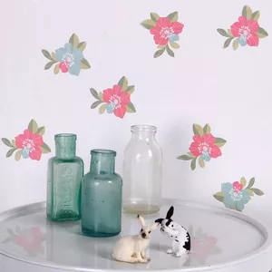 Image produit Sticker mural mini fleurs sur Shopetic