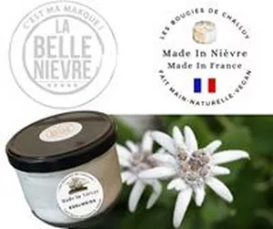 Image produit BOUGIE "EDELWEISS" MADE IN NIÈVRE sur Shopetic