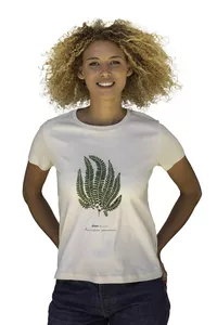 Image produit T-shirt 100% coton bio Femme Fougère sur Shopetic