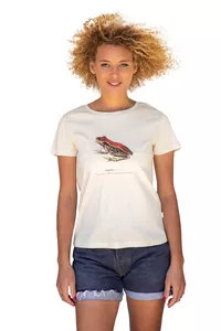 Image produit T-shirt 100% coton bio Femme Grenouille sur Shopetic