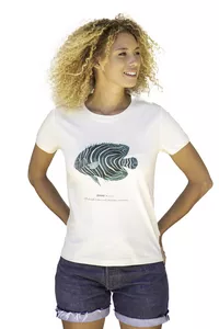 Image produit T-shirt 100% coton bio Femme Poisson sur Shopetic