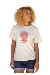 Image produit T-shirt 100% coton bio mixte Corail sur Shopetic
