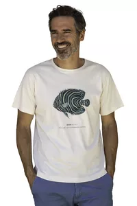 Image produit T-shirt 100% coton bio mixte Poisson sur Shopetic