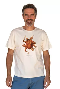 Image produit T-shirt 100% coton bio mixte Poulpe sur Shopetic