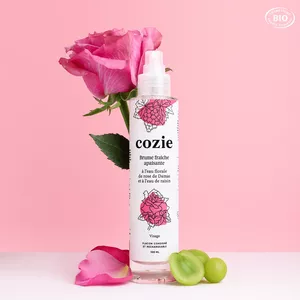 Image produit Brume fraîche apaisante à l'eau florale de rose et à l'eau de raisin - 100ml sur Shopetic