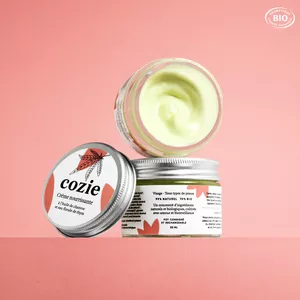 Image produit Crème nourrissante à l'huile de chanvre et eau florale de thym - 30ml sur Shopetic