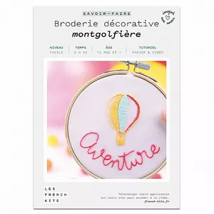 Image produit Broderie décorative - Montgolfière sur Shopetic