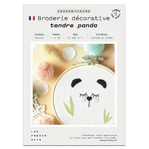 Image produit Broderie décorative - Panda sur Shopetic