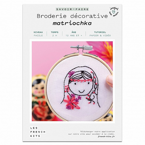 Image produit Broderie décorative - Matriochka sur Shopetic
