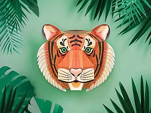 Image produit Créez votre propre tête de tigre majestueuse sur Shopetic