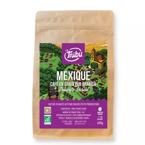 Image produit Café Triunfo Verde Mexique en grains 400g équitable & bio sur Shopetic