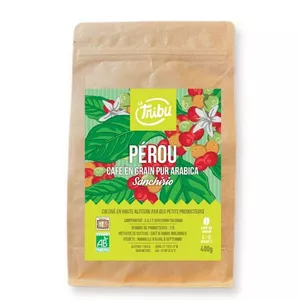 Image produit Café Sanchirio Pérou en grains 400g équitable & bio sur Shopetic