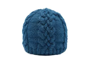 Image produit Bonnet en laine bleu bredy sur Shopetic