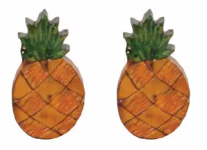 Image produit Boucles d'oreilles ananas sur Shopetic