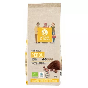Image produit Café Pérou bio moulu 250g sur Shopetic