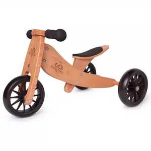 Image produit Tricycle évolutif Draisienne en bois 2 en 1 Tiny Tot 10" Bambou  - Draisienne 1 an sur Shopetic