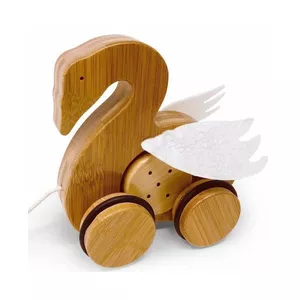 Image produit Jouets en bois à tirer Cygne  - Jouets en bois sur Shopetic