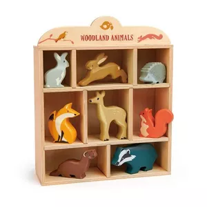 Image produit Jouets en bois Figurines Les animaux de la forêt sur Shopetic