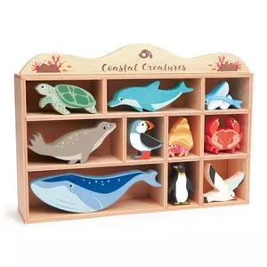 Image produit Jouets en bois Figurines Les animaux de la mer  - Animaux en bois sur Shopetic