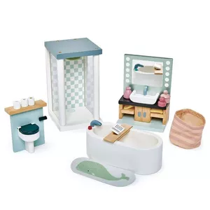 Image produit Accessoires Meubles de Poupées La salle de bain - Jouets en bois sur Shopetic