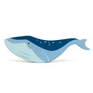 Image produit Figurine en bois Animaux marins Baleine 19 cm  - Jouets en bois sur Shopetic