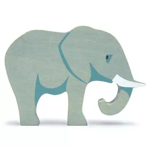 Image produit Figurine en bois Animaux d'Afrique Eléphant 14 cm  - Jouets en bois sur Shopetic