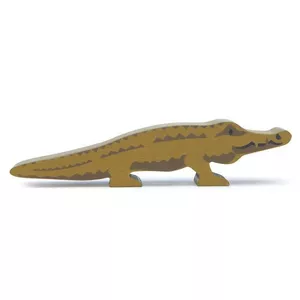 Image produit Figurine en bois Animaux d'Afrique Crocodile 13cm  - Jouets en bois sur Shopetic