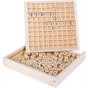 Image produit Jeu en bois Alphabet Créer des mots "Educate"  - Jouets en bois sur Shopetic