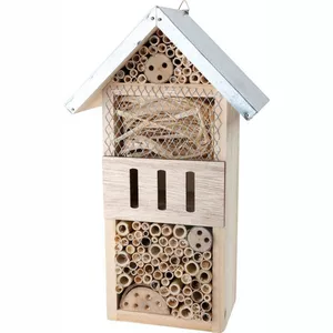 Image produit Hôtel à insectes en bois 32 cm Legler - Article en bois Découverte de la Nature sur Shopetic