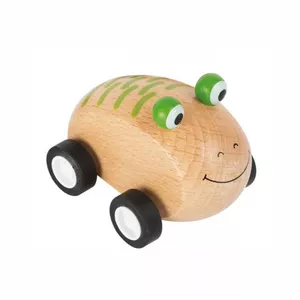 Image produit Petite voiture en bois à frictions  - Jouets en bois sur Shopetic