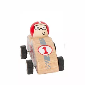 Image produit Petite Voiture de course à friction - Jouets en bois sur Shopetic