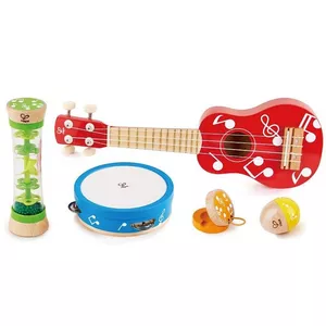 Image produit Set Petit Musiciens 5 instruments en bois  - Jouets en bois sur Shopetic