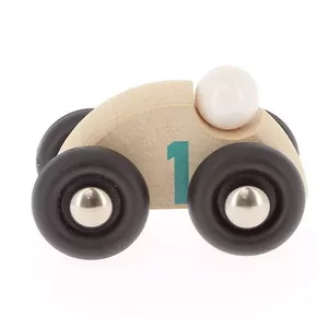 Image produit Jouet Petite voiture Anniversaire N°1 - Jouets en bois sur Shopetic