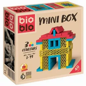 Image produit Briques de construction Mini box Jaune Rouge bleu 40  - Blocs de construction sur Shopetic
