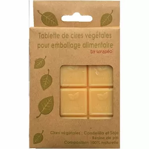 Image produit Tablette de cire végétale Universelle  - Emballage éco-responsable sur Shopetic