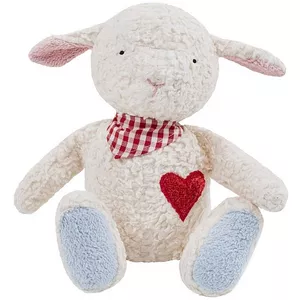 Image produit Peluche Petit Mouton Amoureux 36cm - Jouet Bio GOTS sur Shopetic