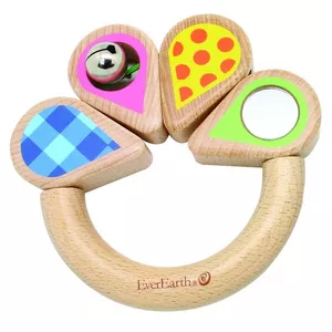 Image produit Hochet d'activités  Gouttes multicolores - Jouets en bois sur Shopetic